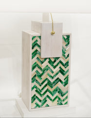 Wooden Table Lamp/Fabric shade with UL standard