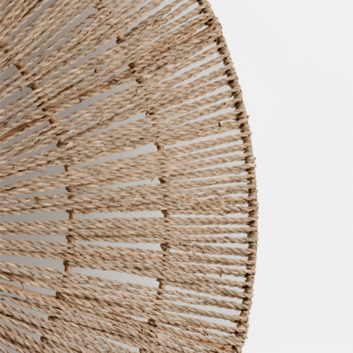 Natural Seagrass Circular Wall Decor 3 Piece Set