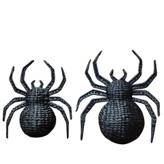 Handcrafted Water Hyacinth Spider Wall Décor