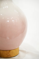 Ceramic Table Lamp/Fabric shade with UL standard