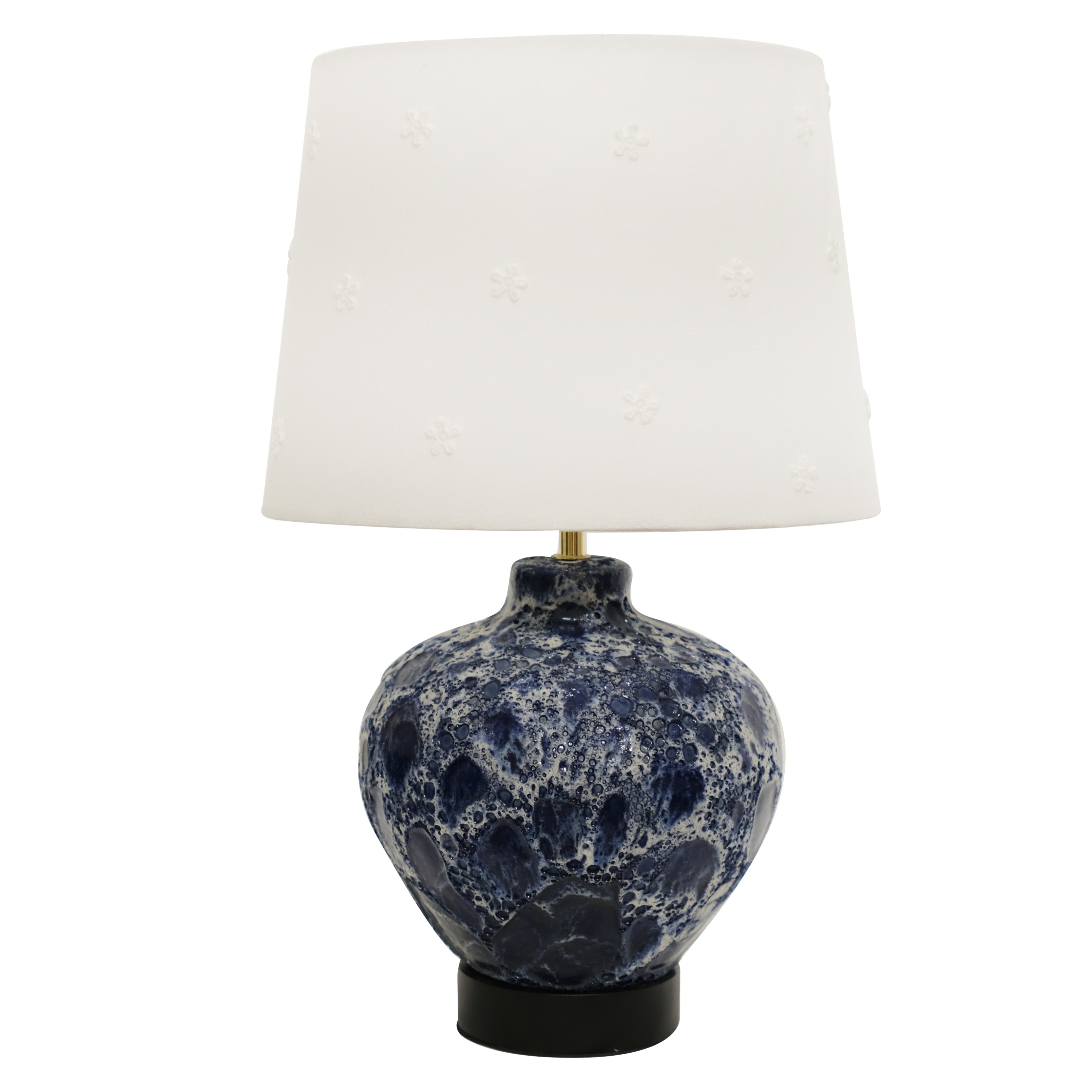 Ceramic Table Lamp/Fabric Shade with UNO Standard