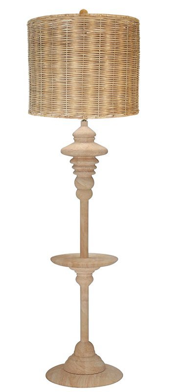 Wooden Floor Lamp